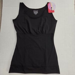 Spanx Hide And Sleek Black Shaping Camisole Tank Size L
